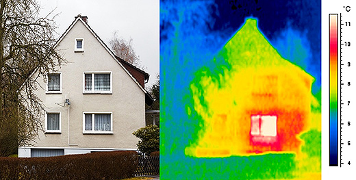 Drone thermographie loire